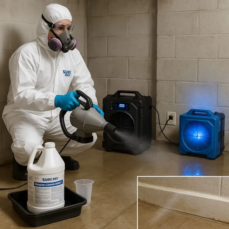 Sanitization and Odor Removal process in Hale Center, TX