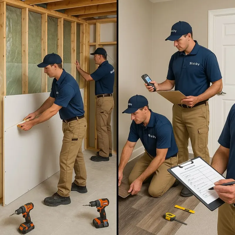 Repairs and Reconstruction process in Hale Center, TX