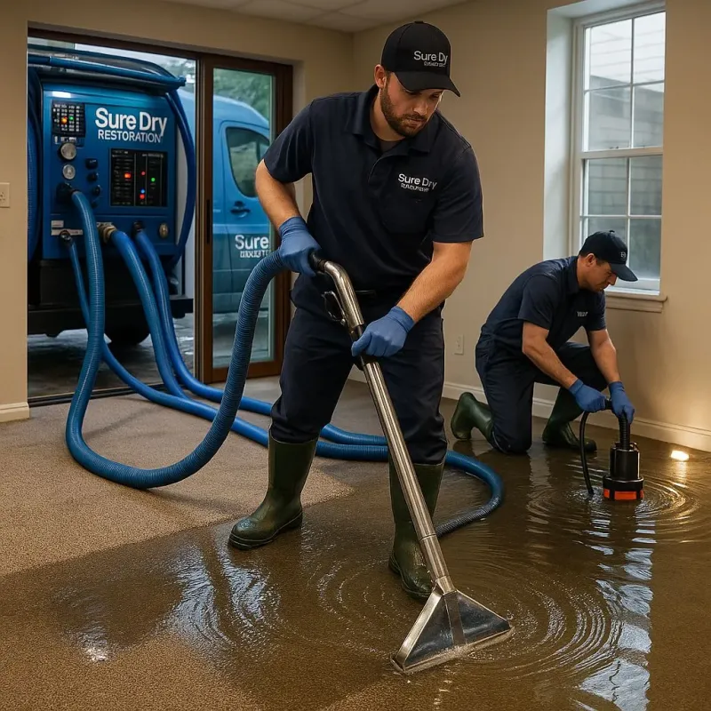 Water Extraction and Removal process in Hale Center, TX
